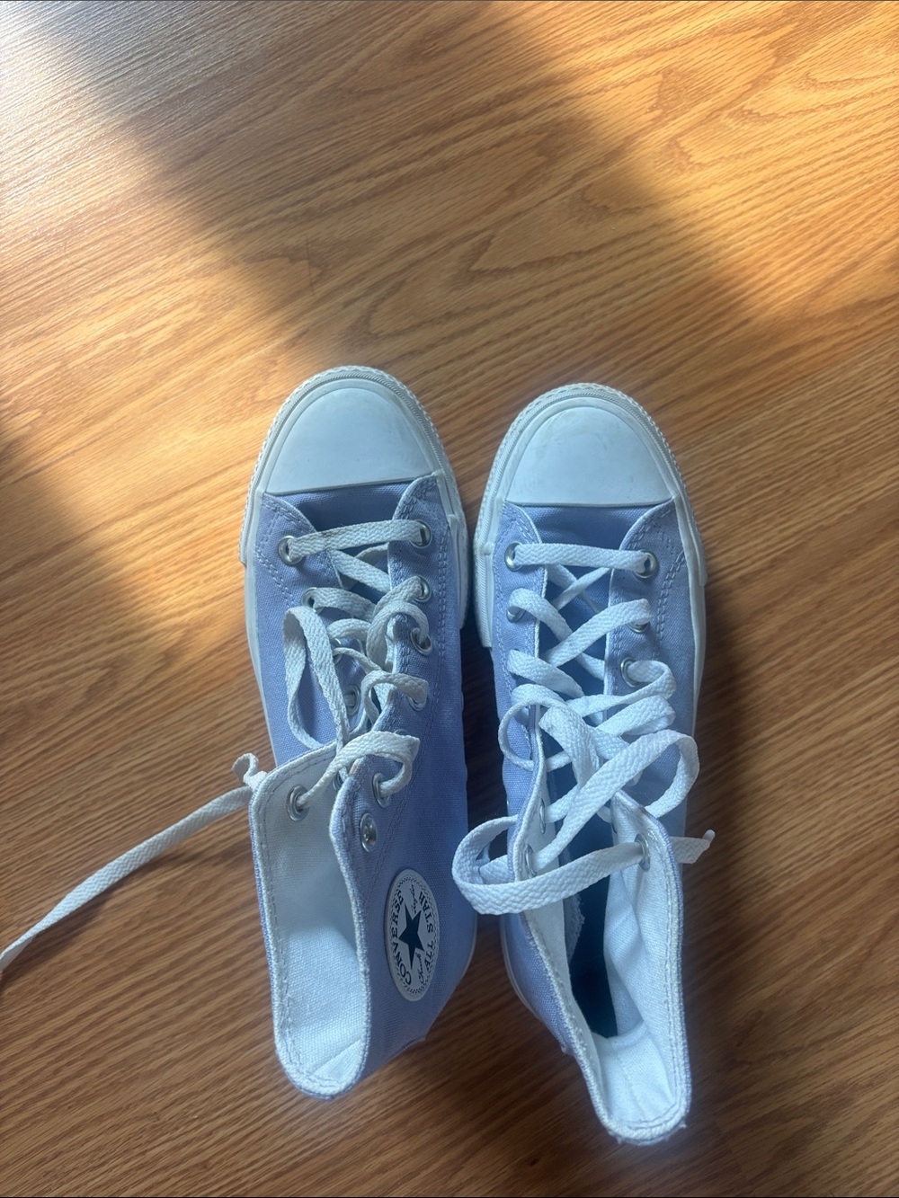 Converse High Top Platform Sneakers - Light Lavender - Picture 6 of 6